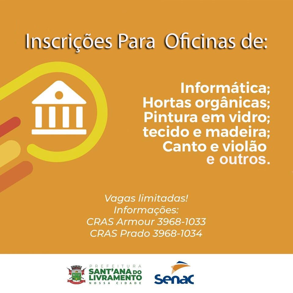 assistencia-social-e-senac-oferecem-oficinas-gratuitas-de-qualificacao
