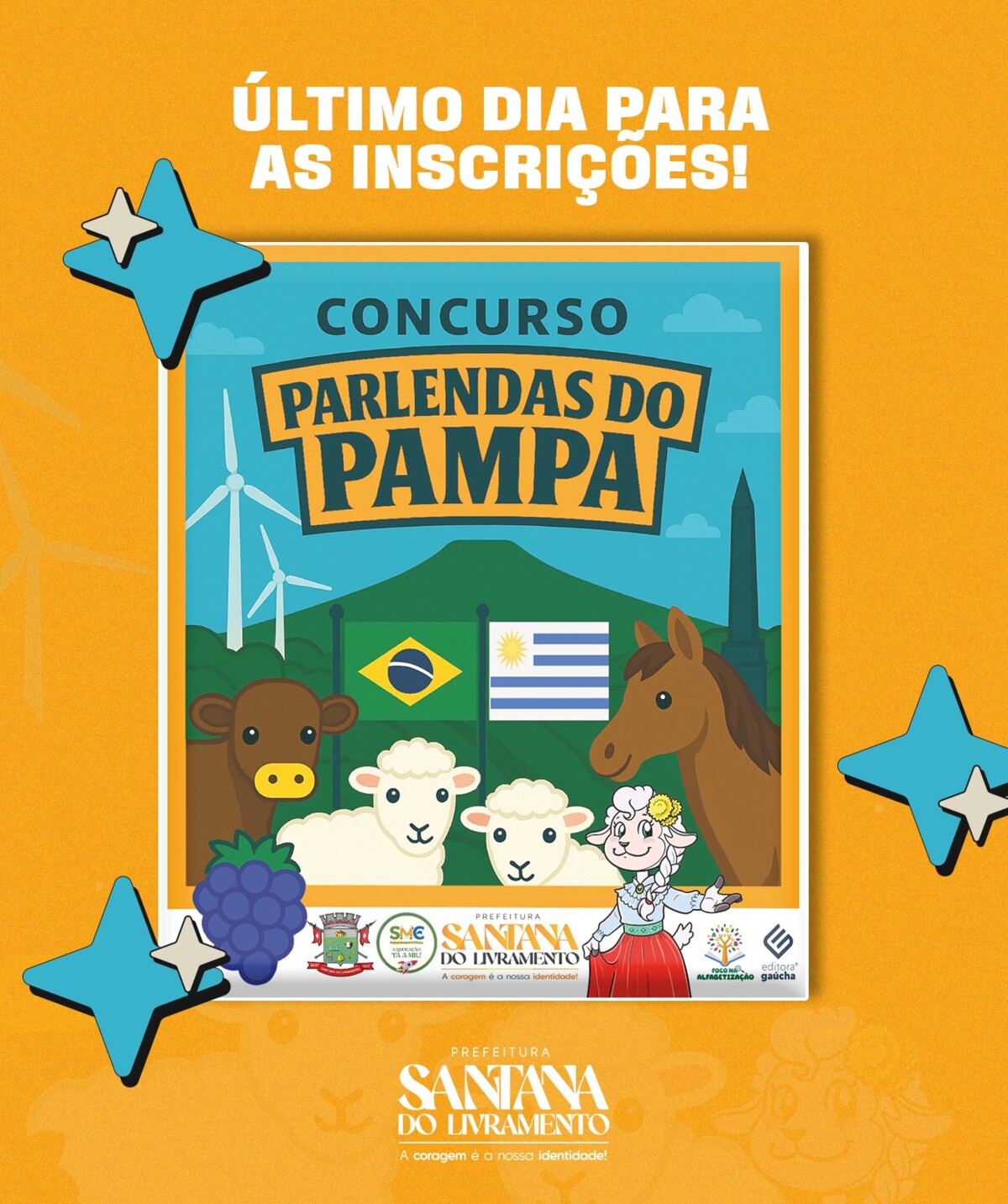 inscricoes-do-concurso-parlendas-do-pampa-encerram-hoje