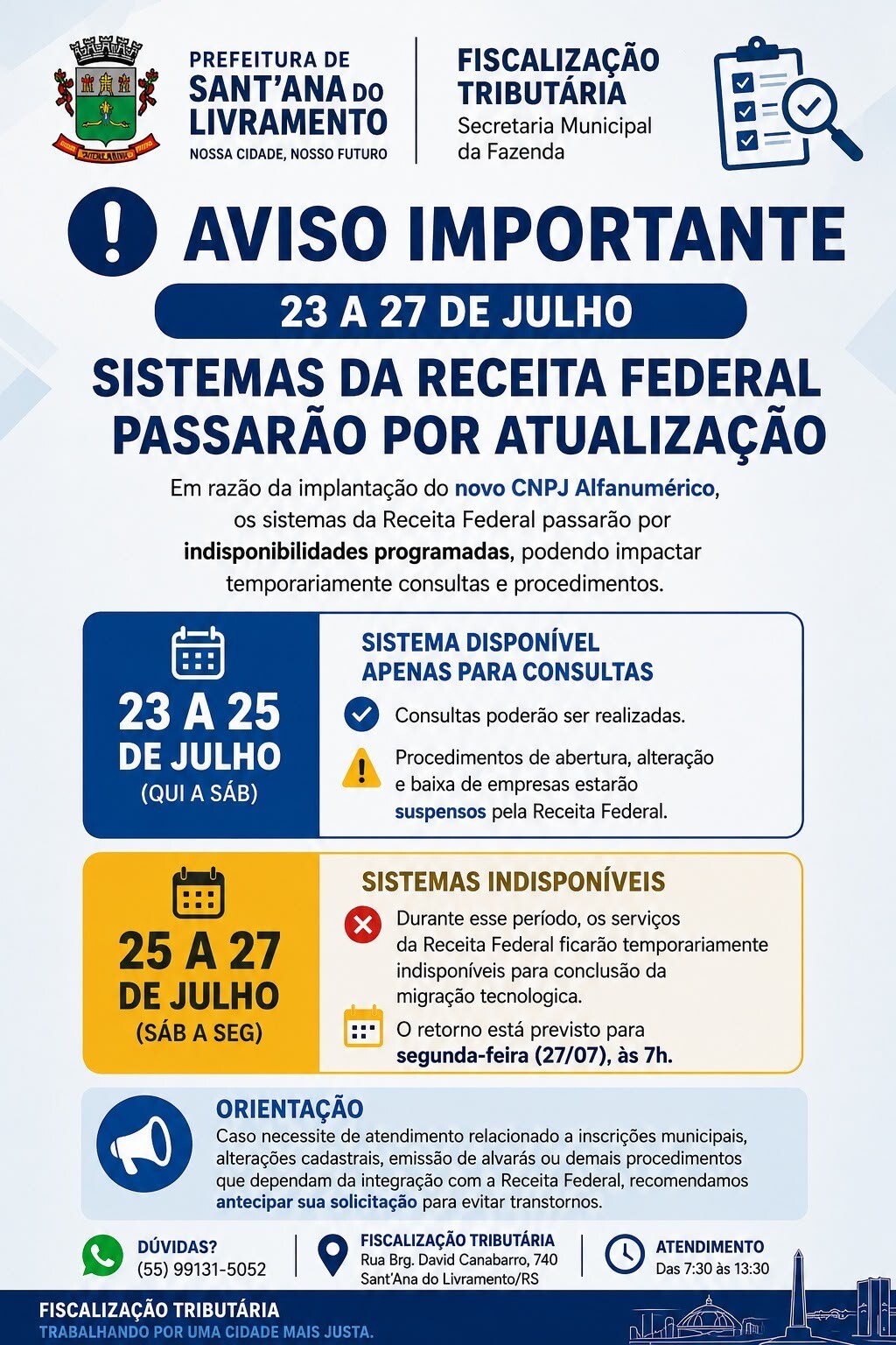 receita-federal-tera-indisponibilidade-programada-de-sistemas-entre-23-e-27-de-julho